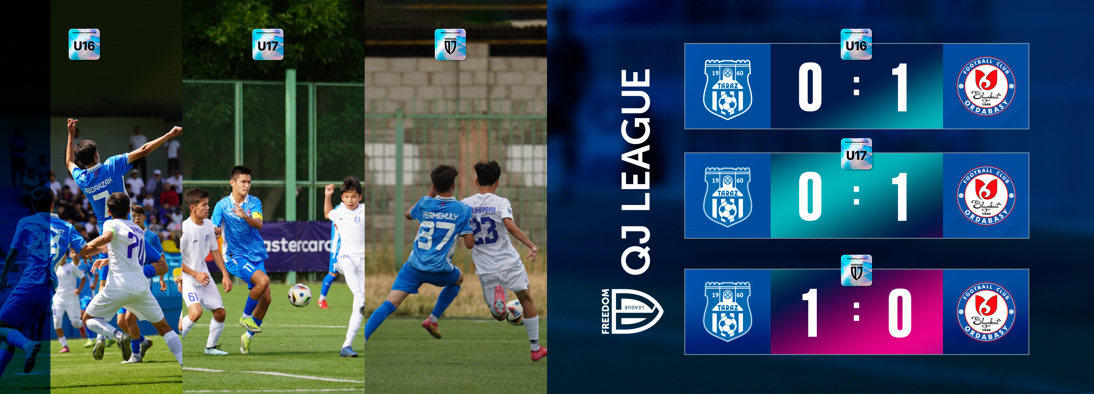 Freedom QJ League-тің алтыншы туры Тараз қаласында өтті.